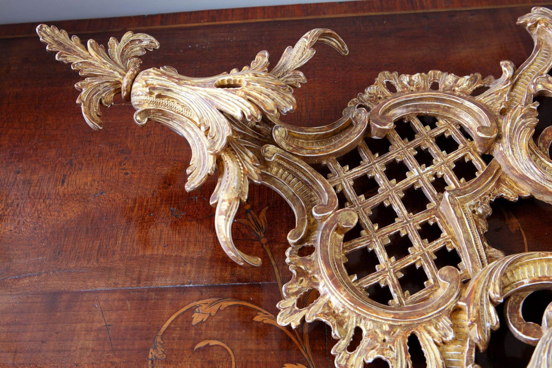 Chippendale Giltwood Wall Mirror