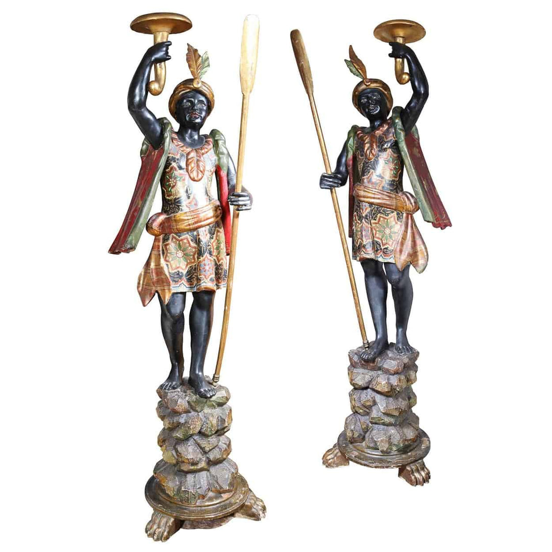 Antique Blackamoors in the Decorative Arts