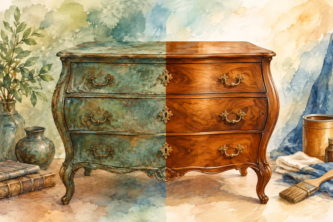 Patina Versus Refinishing for Antique Value