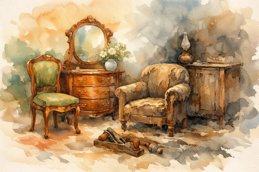 When Should Antique Furniture Be Restored?