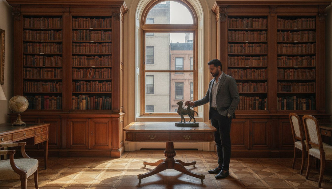 Antique Library Furniture Collection: A Timeless Haven at Nicholas Wells Antiques