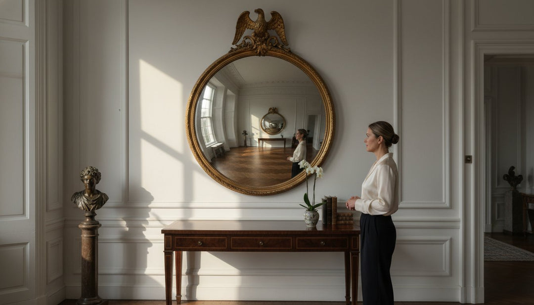 Antique Convex Mirrors in London: A Connoisseur’s Guide to Regency Elegance