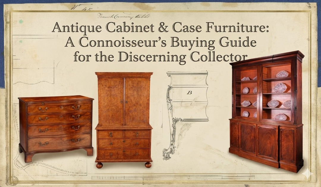 Antique Cabinet & Case Furniture: A Connoisseur’s Buying Guide for the Discerning Collector