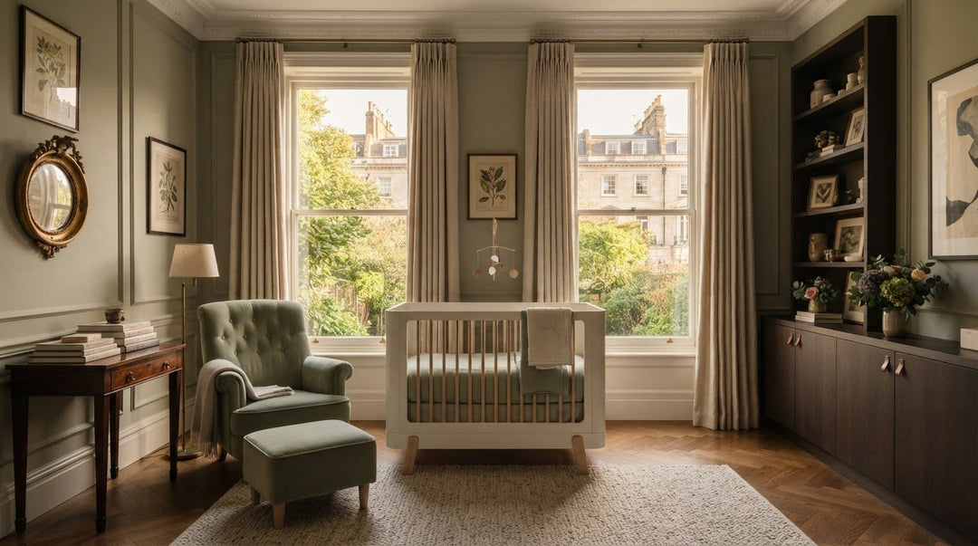 Creating a Sophisticated Nursery with Antique Accents