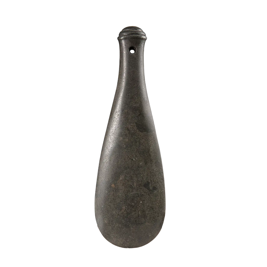 Maori Greywacke Basalt Patu Onewa Ceremonial Club by Collection ON10, traditional Oceanic tribal artifact