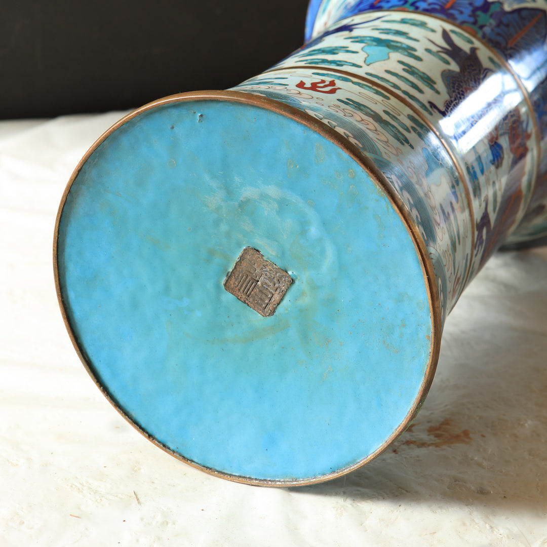 Cloisonné Lamp Base