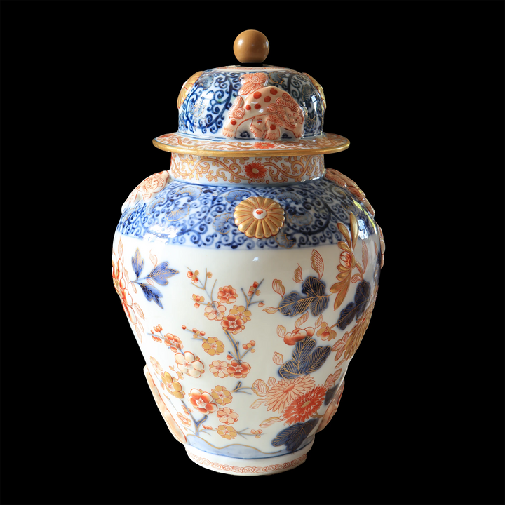 Imari Vase Mounted as a Lamp