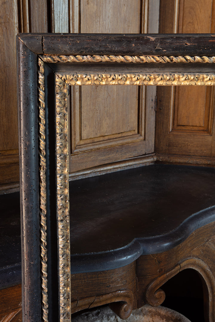 An Early 18th Century Italian Ebonised and Giltwood ‘Salvator Rosa’ Frame