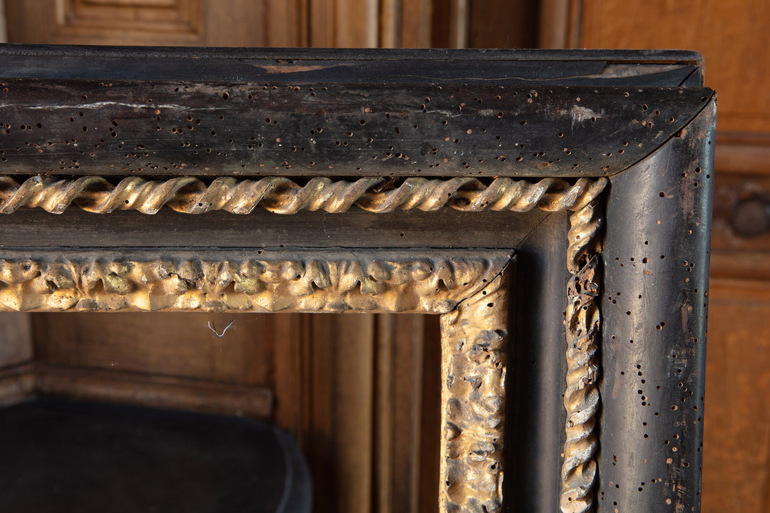 An Early 18th Century Italian Ebonised and Giltwood ‘Salvator Rosa’ Frame