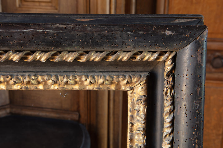 An Early 18th Century Italian Ebonised and Giltwood ‘Salvator Rosa’ Frame