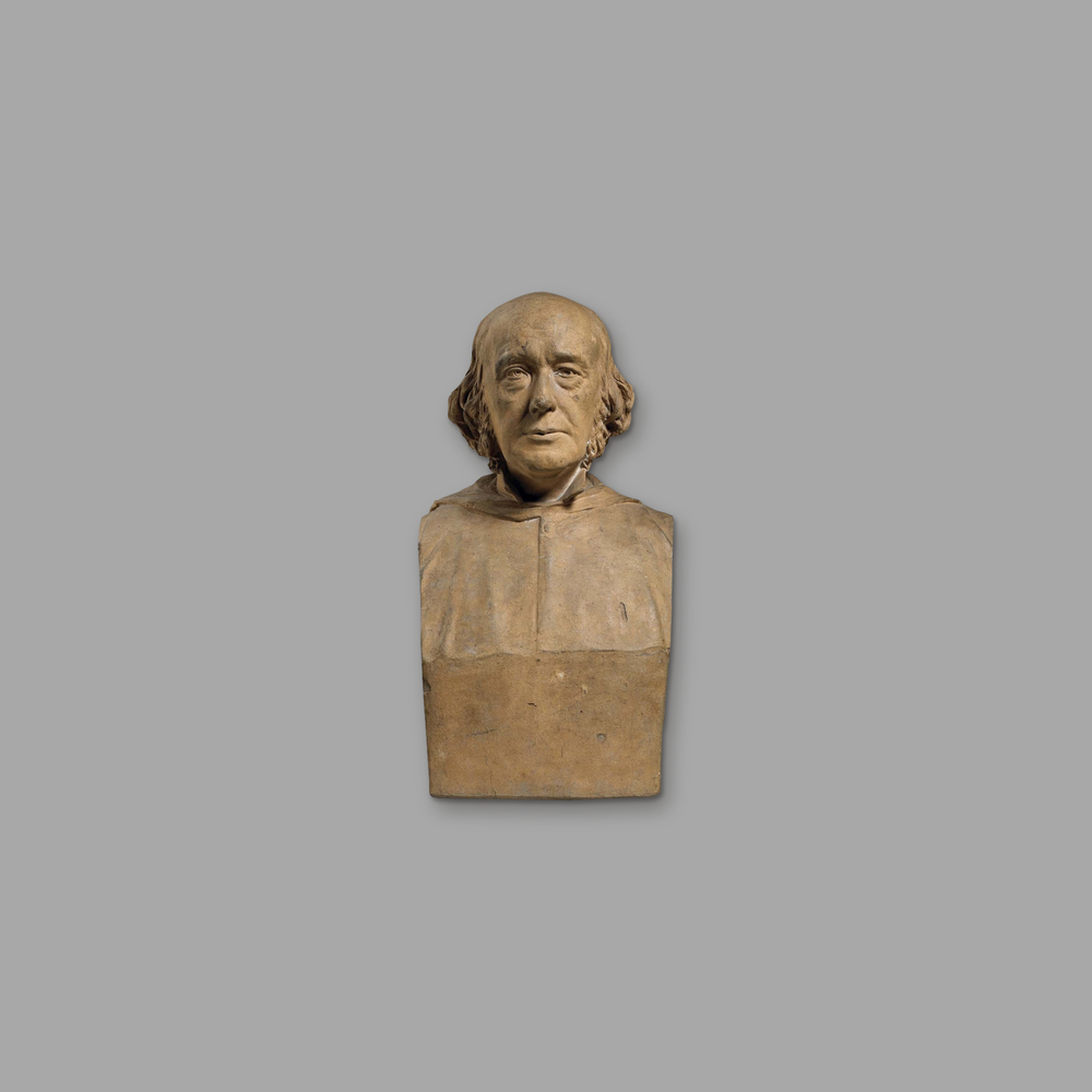William Ewart Gladstone FRS FSS, on a plain mid-grey background.