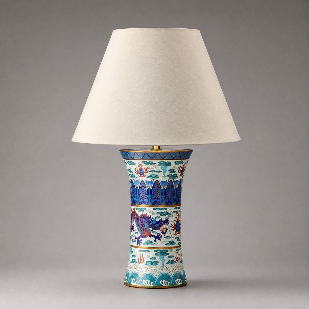 Cloisonné Lamp Base