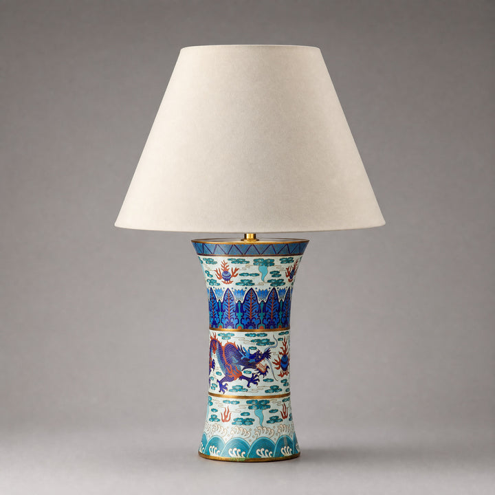 Cloisonné Lamp Base