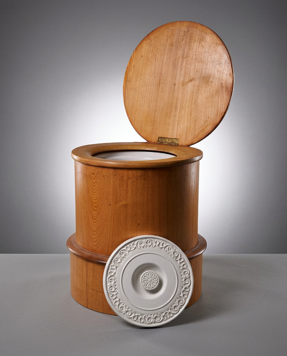 Late 19th Century Chamber Pot by Shoolbred