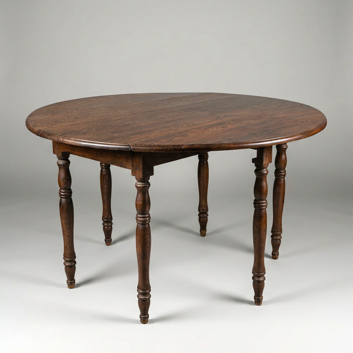 Anglo-Indian Sheesham Gateleg Dining Table