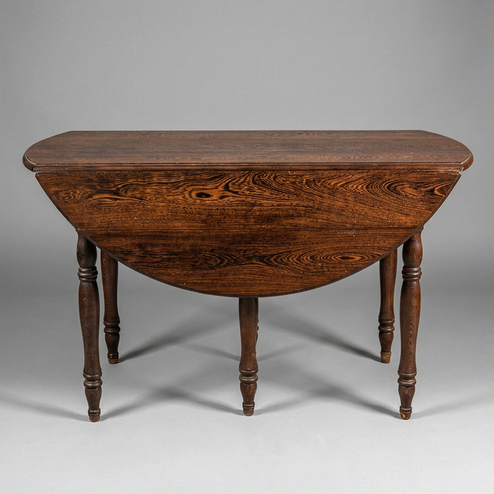 Anglo-Indian Sheesham Gateleg Dining Table