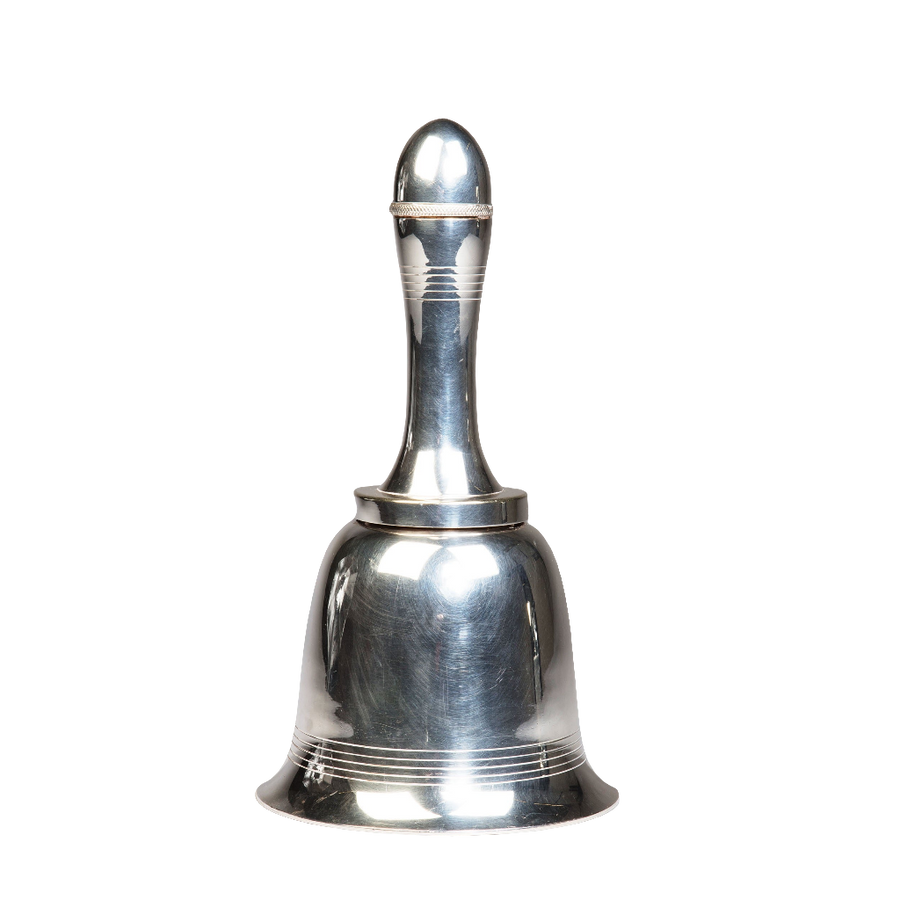Asprey Bell Shaped Cocktail Shaker by Collection TH10 reflecting elegant early 20th century English barware style