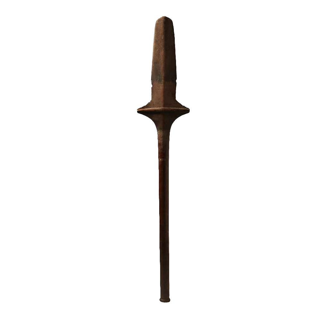 19th century Fijian Culacula paddle club measuring 107 cm, available from Nwtiques