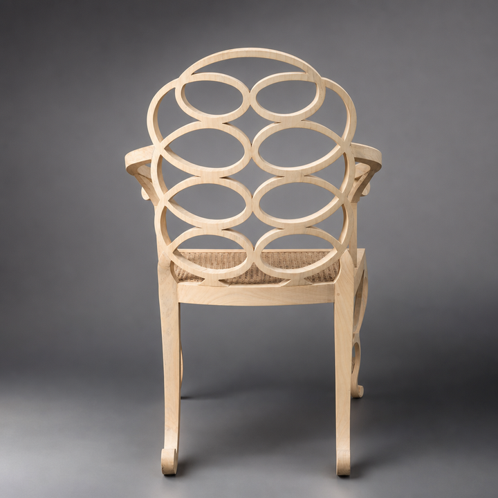 'Loop’ Armchairs by Andrew Allfree, After the Celebrated Buscot Park & Frances Elkins Designs
