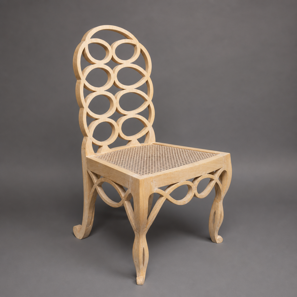 'Loop’ Armchairs by Andrew Allfree, After the Celebrated Buscot Park & Frances Elkins Designs