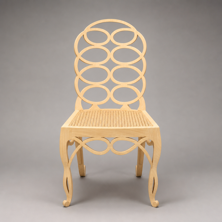 'Loop’ Armchairs by Andrew Allfree, After the Celebrated Buscot Park & Frances Elkins Designs