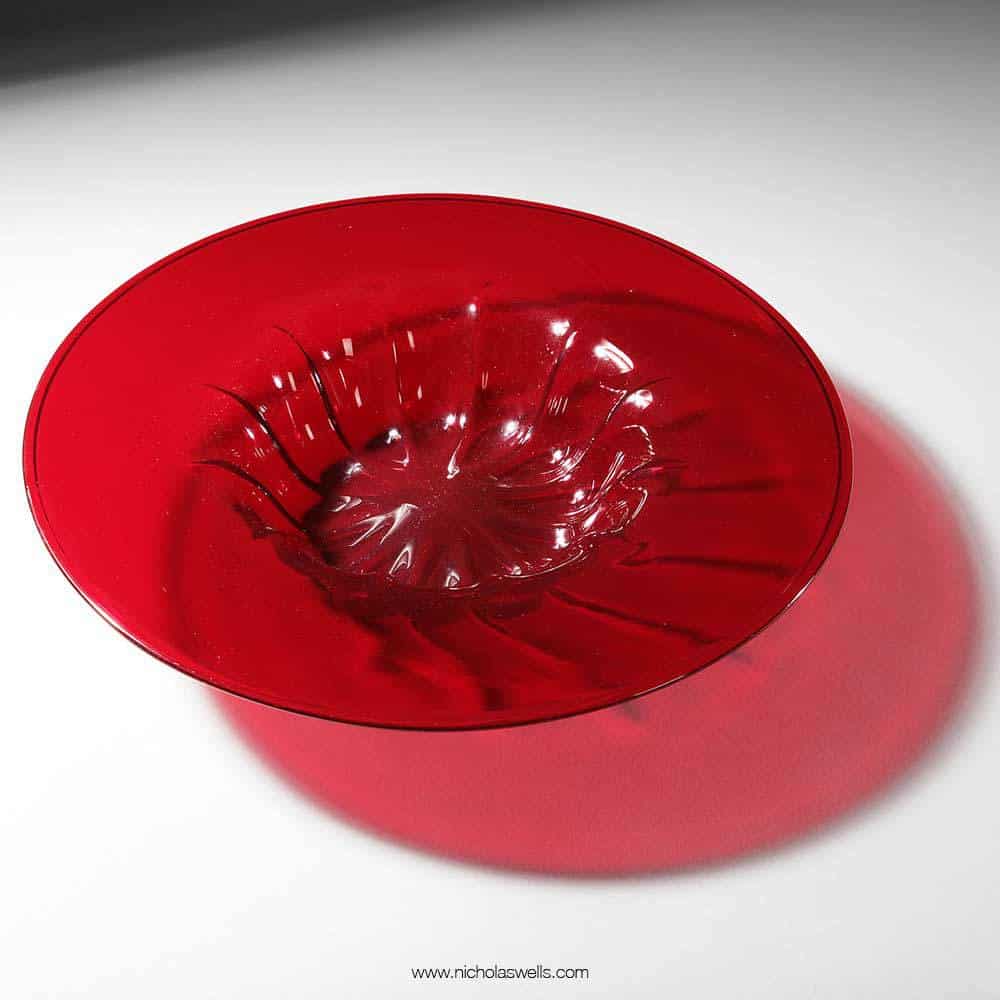 Red Cardinal Hat : Red Murano Glass Bowl By Pauly &amp; C.