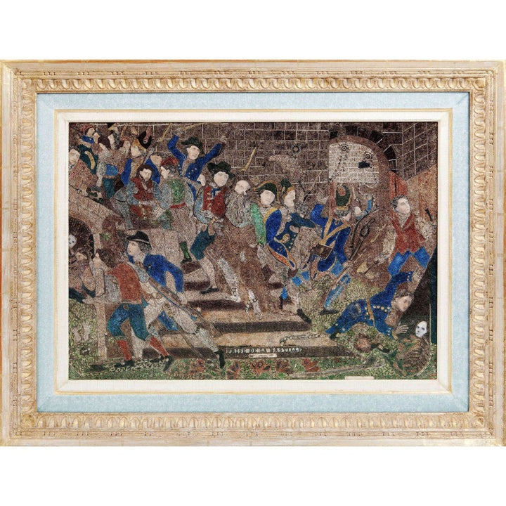 Napoleon Thomas | French Revolution Rolled Paper Picture ‘Storming The Bastille’