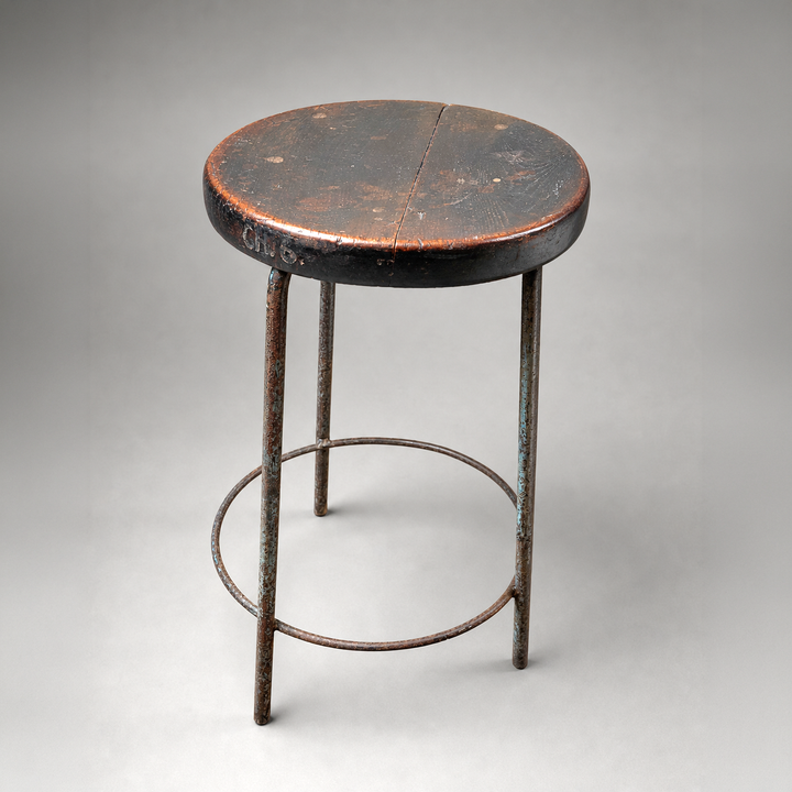 Three Chandigarh Laboratory Stools